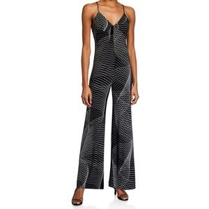 New Norma Kamali slip jumpsuit in Electric circus black Size XL